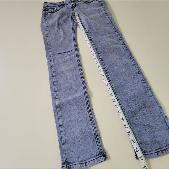 Wet Seal Women's Blue Denim Skinny Leg Jeans - Picture 6 of 11